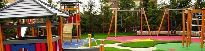 Детские и спортивные площадки