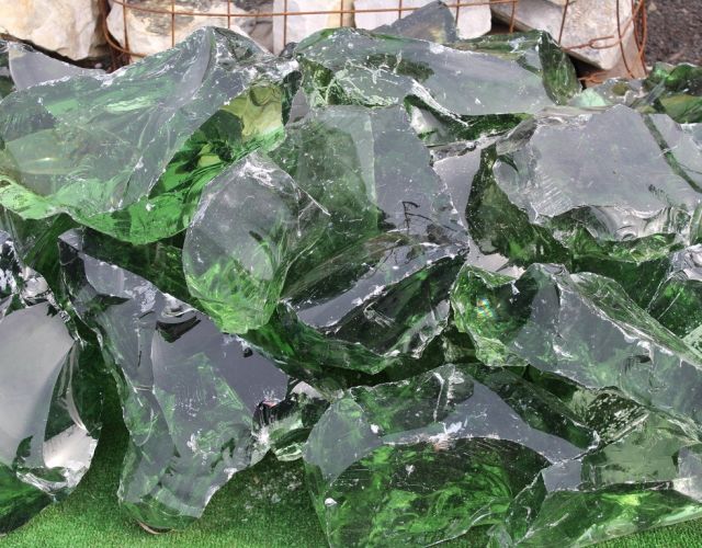 Стеклянные камни Light Green