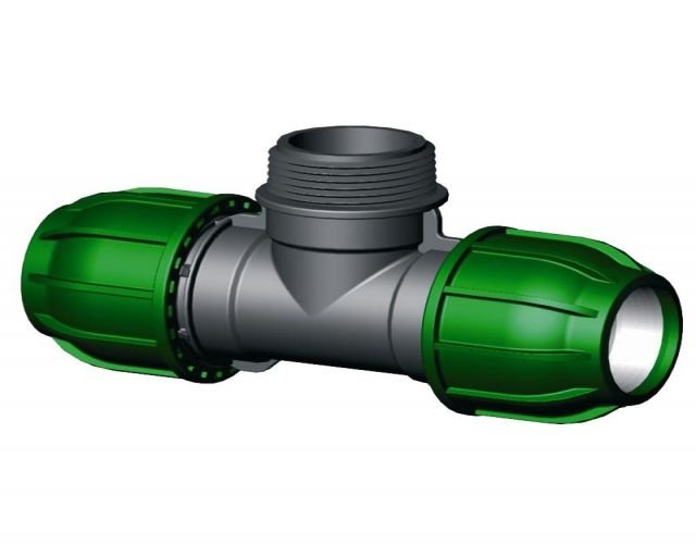 Тройник с наружной резьбой 25X3/4&quot; IRRITEC