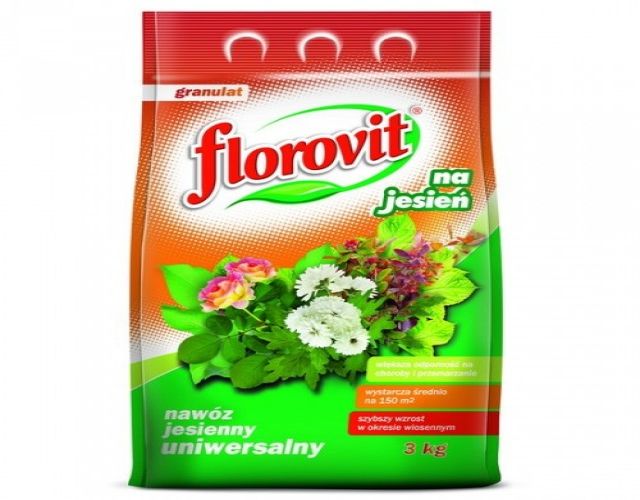 Удобрение универсальное 3кг (осеннее). FLOROVIT