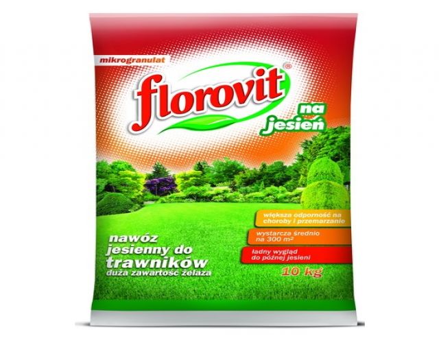 Удобрение для газона 10кг (осеннее). FLOROVIT