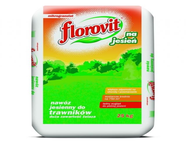 Удобрение для газона 25кг (осеннее). FLOROVIT
