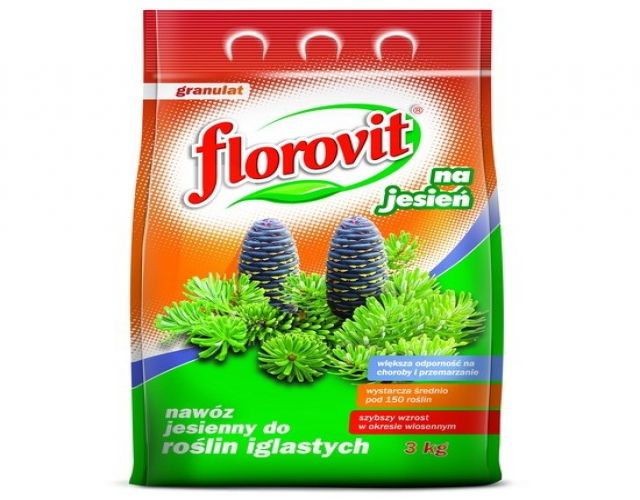 Удобрение для хвойных 3кг (осеннее). FLOROVIT