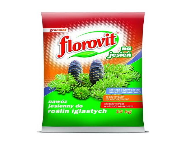 Удобрение для хвойных 10кг (осеннее). FLOROVIT