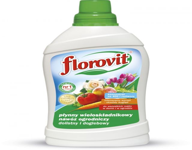 Удобрение универсальное 1л для сада и огорода. FLOROVIT