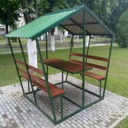 Беседка садовая на 8 мест разборная MS-BSE-02