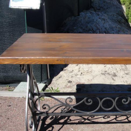 Стол садовый кованый MS-TS-01