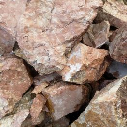 Мрамор бутовый светло красный