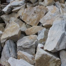 Мрамор бутовый белый