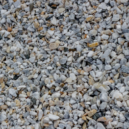 Крошка мраморная серо-белая