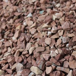 Крошка мраморная светло-красная