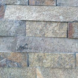 Плитка из андезита коричневая