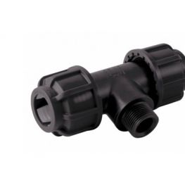 Трійник із зовнішнім різьбленням 16х1 / 2 "