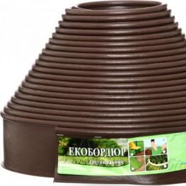 Екобордюр (коричневый)