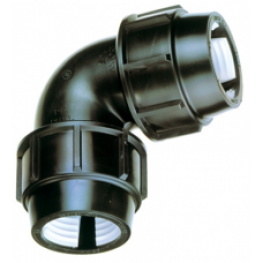 Коліно 90 ° 40x40