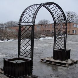 Арка садовая с плантаторами MS-AS-101